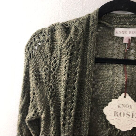 Knox Rose Open Cardigan Sz XS - Picture 3 of 7